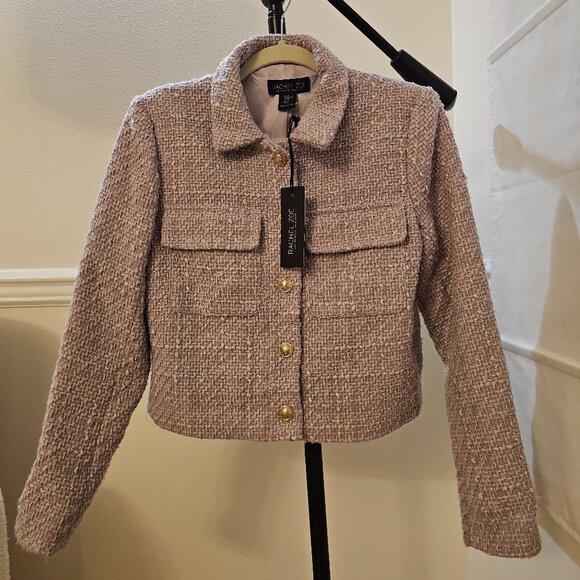 Purple tweed jacket - Picture 1 of 3